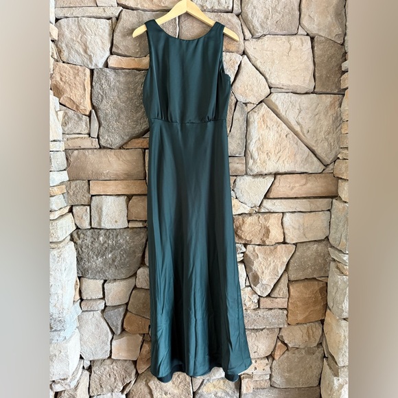 New🌟 BHLDN -Beckett Satin Maxi Dress - Picture 2 of 10